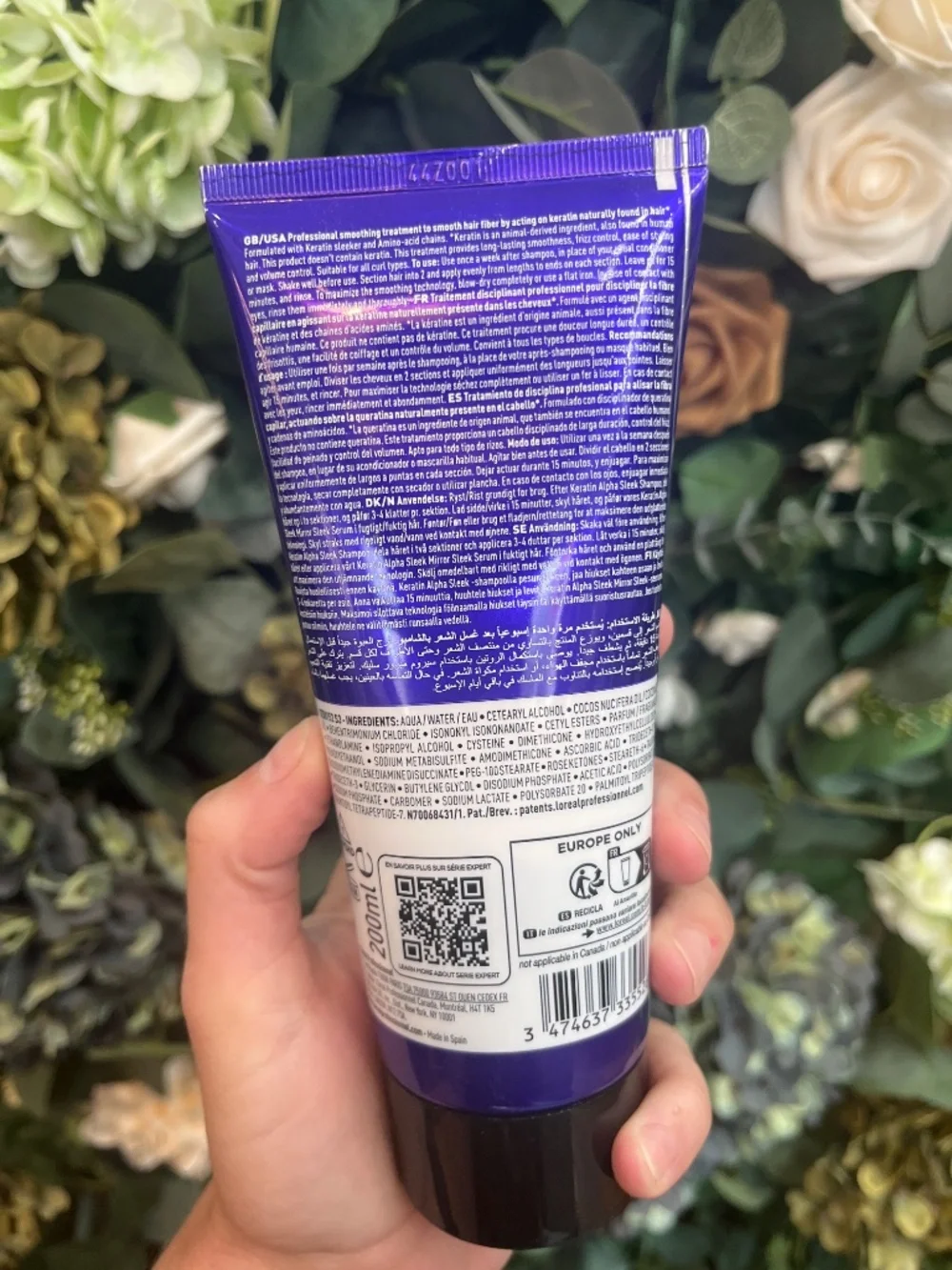 Keratin alpha silk set